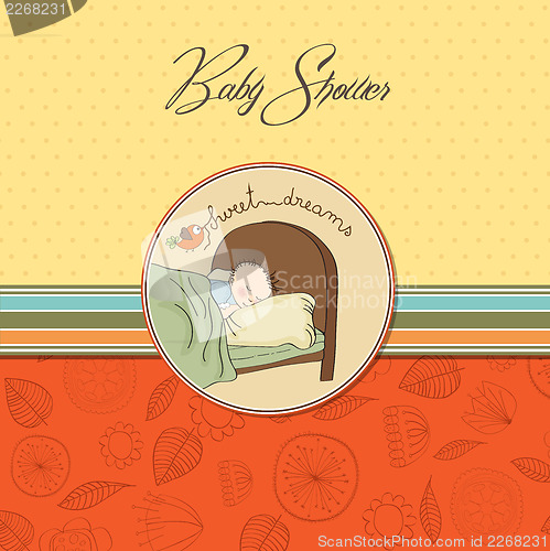 Image of new baby boy arrived