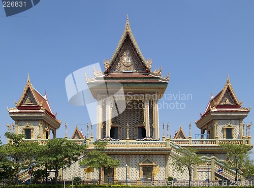 Image of Buddhist temple in Thailand