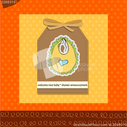 Image of baby shower card