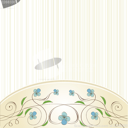 Image of seamless pattern background with flowers