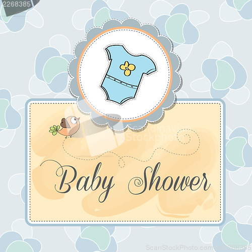 Image of new baby announcement card