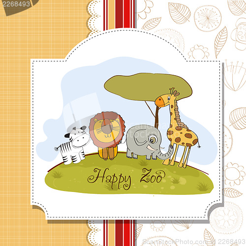 Image of happy zoo