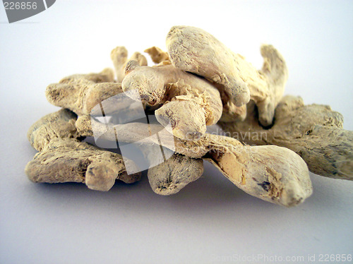 Image of ginger pile