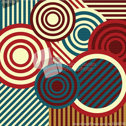 Image of retro background