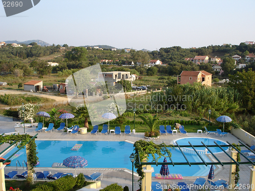 Image of View of a swimming pool