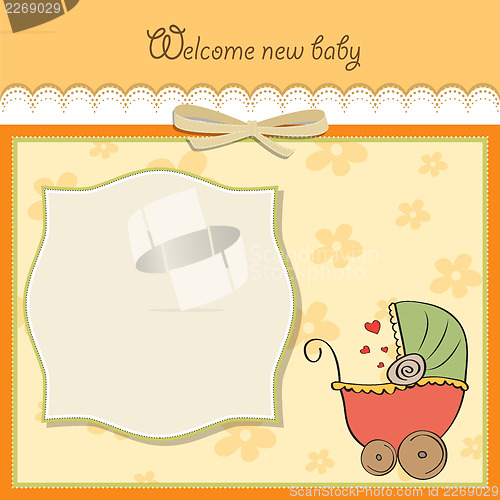 Image of baby announcement card