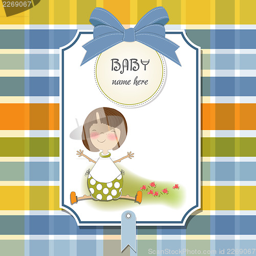 Image of welcome little girl