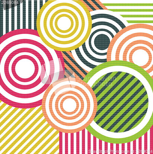 Image of retro background