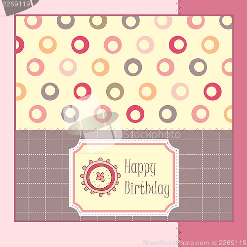 Image of greeting card template design