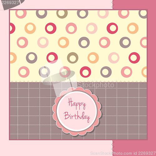 Image of greeting card template design