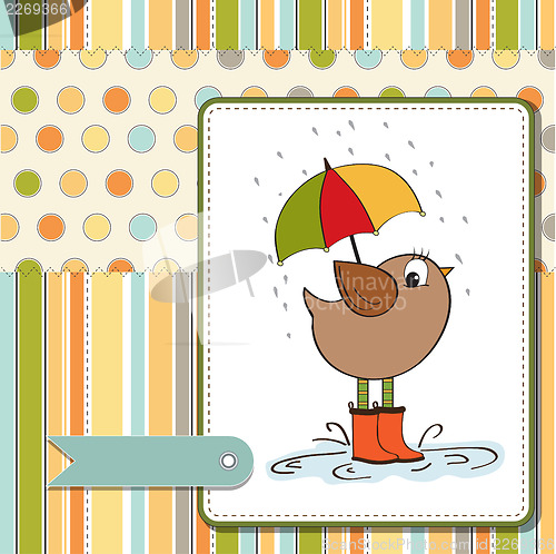Image of new baby announcement card