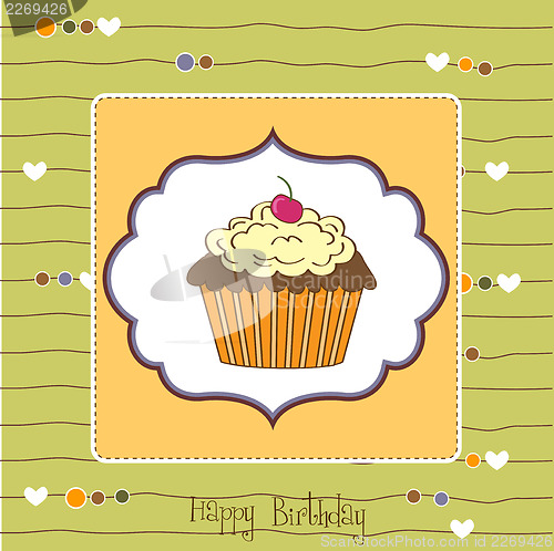 Image of Birthday cupcake