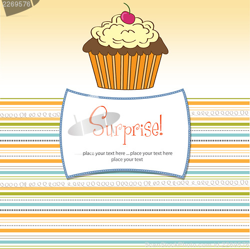 Image of Birthday cupcake
