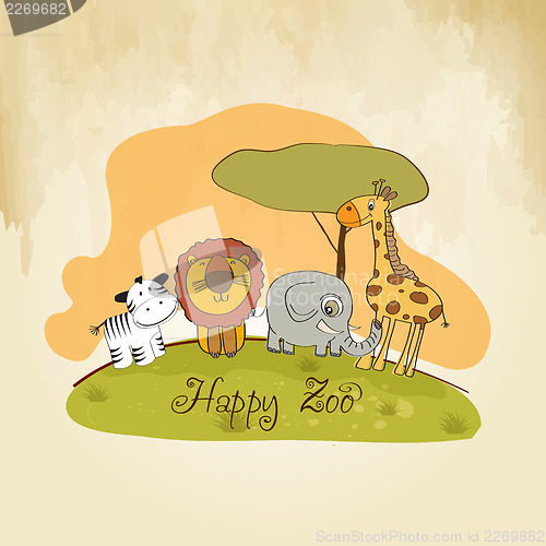 Image of happy zoo