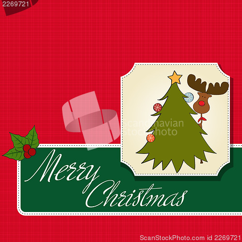 Image of Christmas greeting card