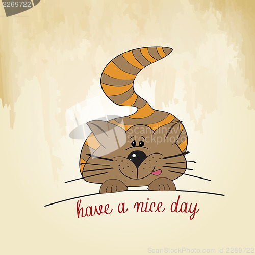 Image of kitty wishes you a nice day