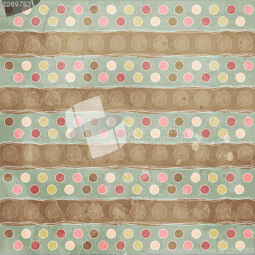 Image of Beautiful and vintage seamless background