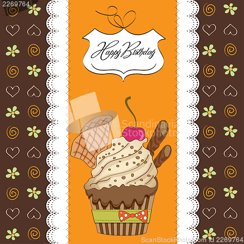 Image of Birthday cupcake
