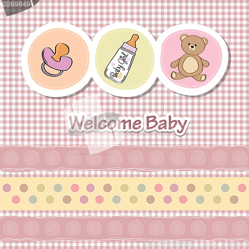 Image of baby shower card with funny animals