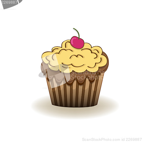 Image of Birthday cupcake