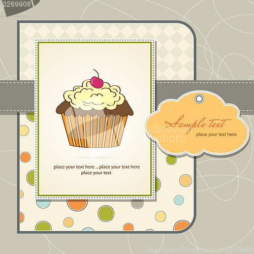 Image of Birthday cupcake