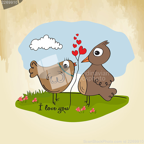 Image of love birds
