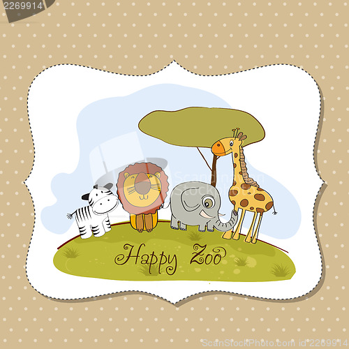 Image of happy zoo