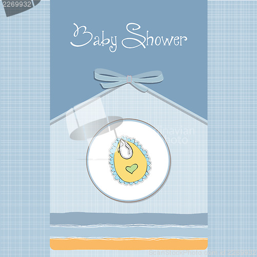 Image of new baby announcement card