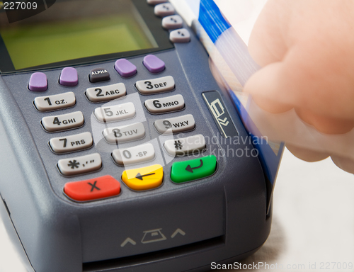 Image of Credit card terminal