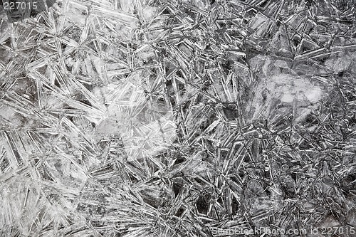 Image of Natural ice texture.