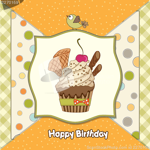 Image of Birthday cupcake