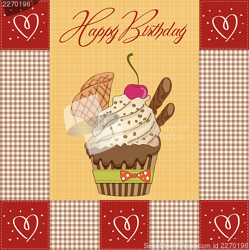 Image of Birthday cupcake