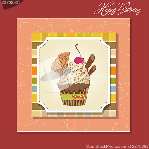 Image of Birthday cupcake