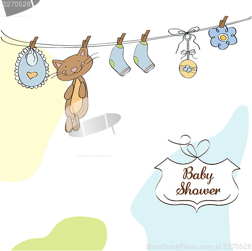 Image of Baby shower invitation card