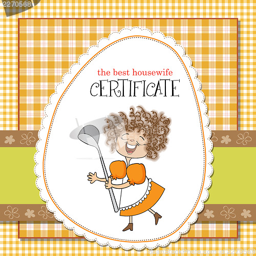 Image of the best wifehouse certificate