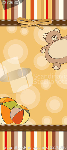 Image of childish cartoon greeting card