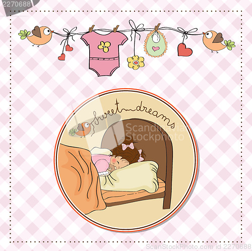 Image of new baby girl arrived