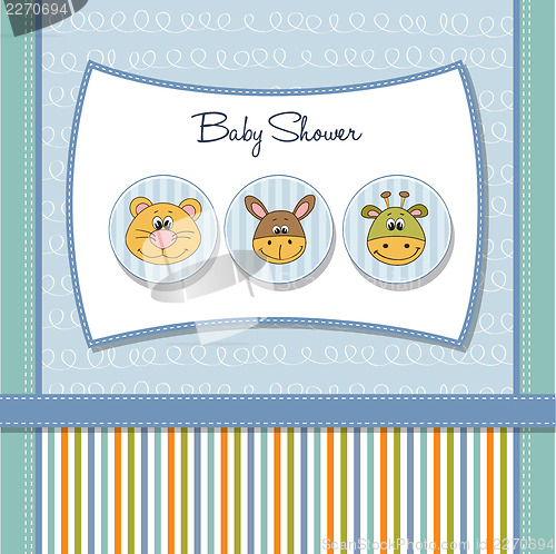 Image of baby shower card