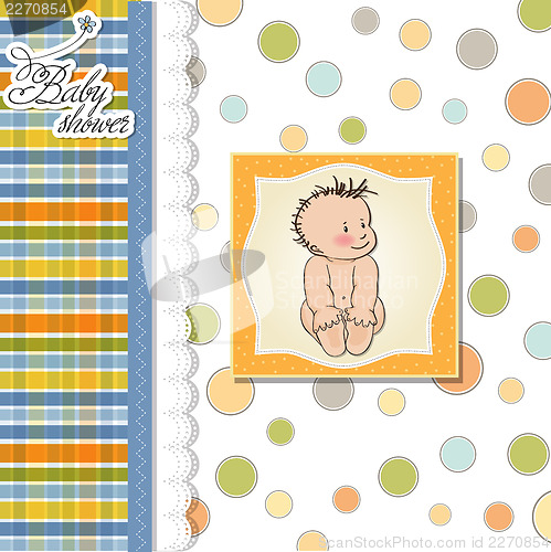 Image of baby shower card