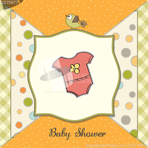 Image of new baby announcement card