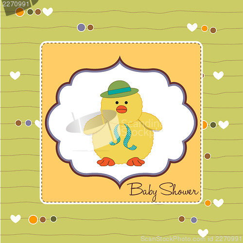 Image of baby announcement card 