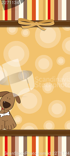 Image of childish cartoon greeting card