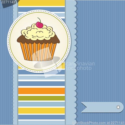 Image of Birthday cupcake