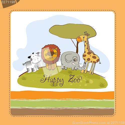 Image of happy zoo