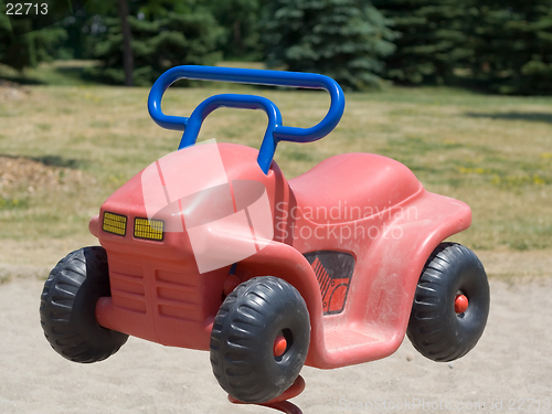 Image of Child's playground car