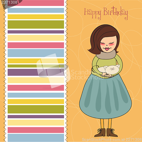 Image of happy birthday greeting card