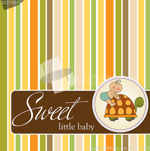 Image of funny baby shower card