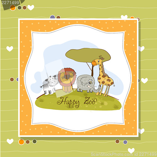 Image of happy zoo