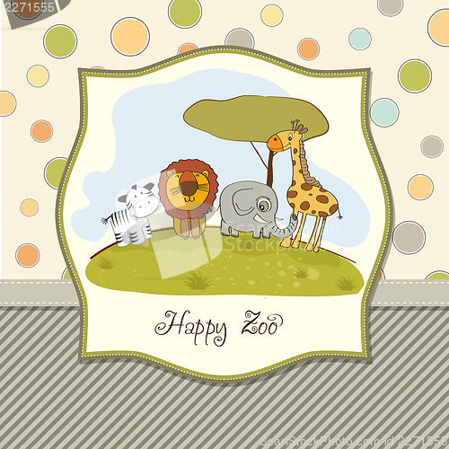 Image of happy zoo