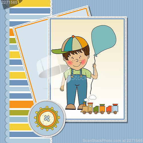 Image of birthday greeting card 